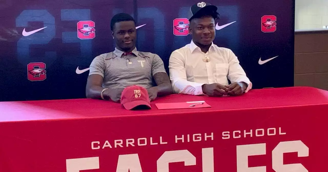 Carroll football duo Killings, Strong choose colleges