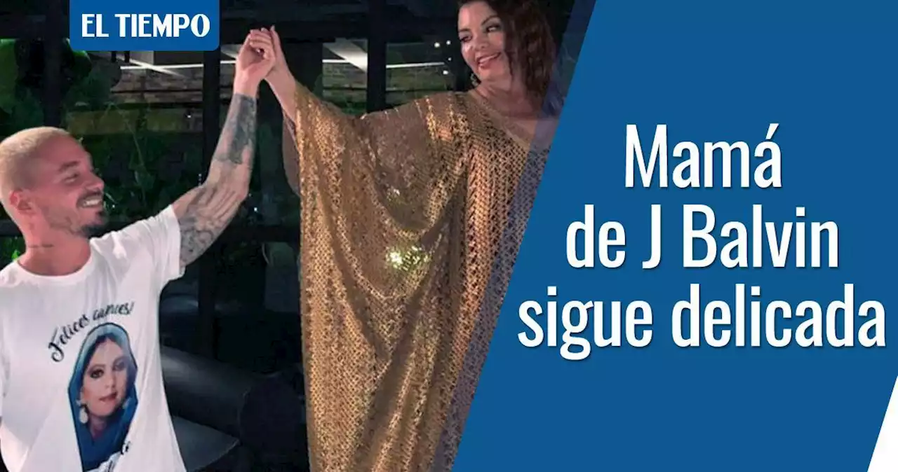 ‘Daría todo por la salud de mamá’: J Balvin