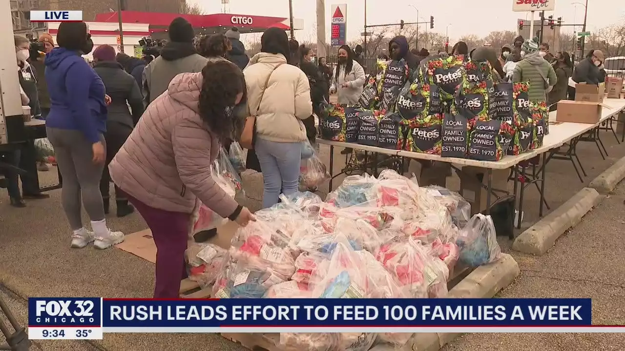 Community rallies to feed 100 families a week after West Side grocery store closes