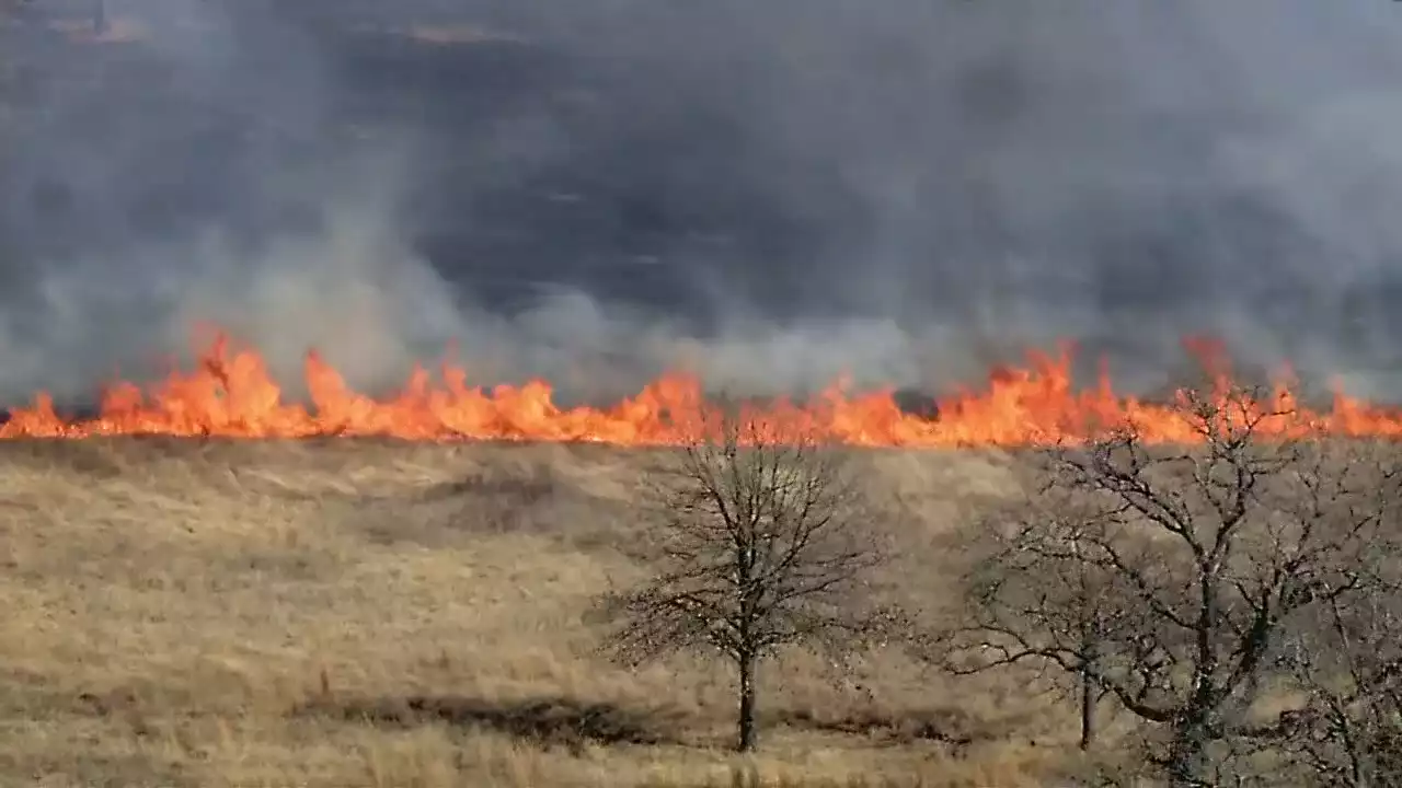 Elevated risk for grass fires in North Texas