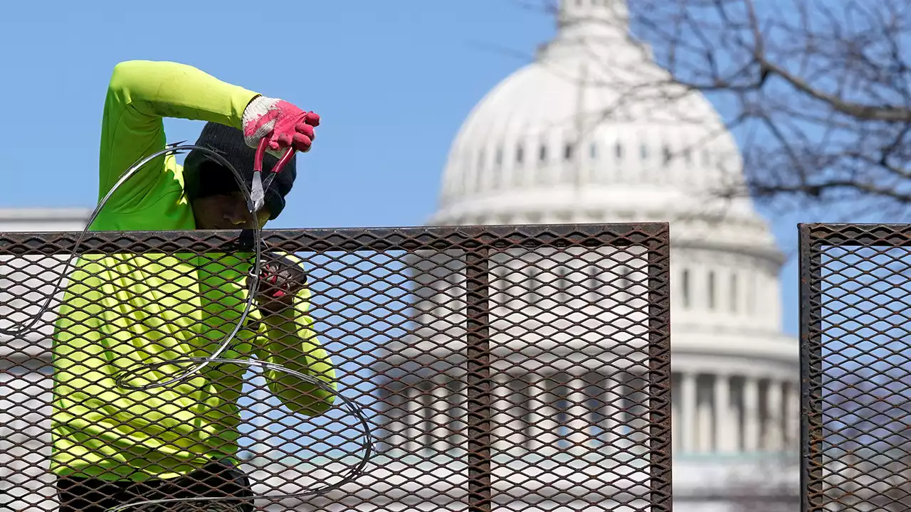 Capitol fence to be reinstalled ahead of Biden’s State of the Union address