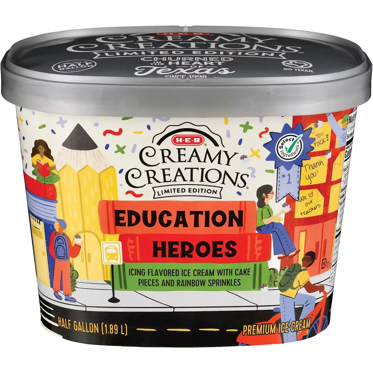 H-E-B honors teachers with new limited-edition ice cream flavor