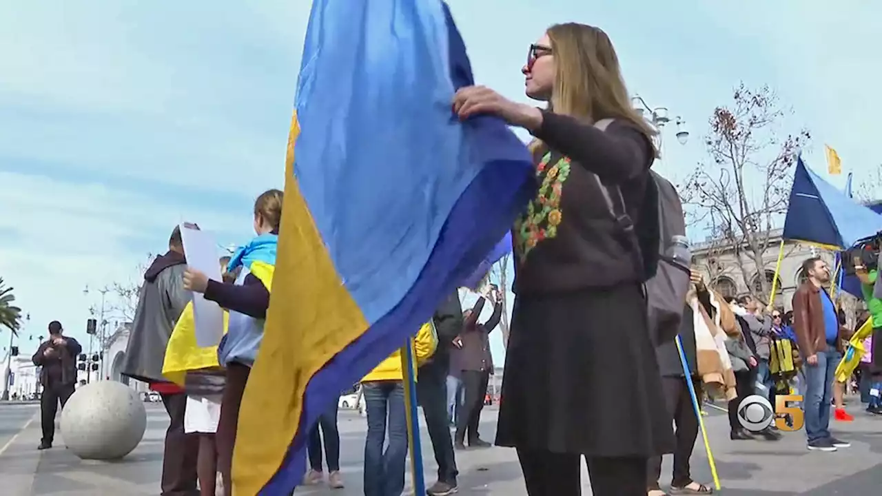 Ukraine Supporters Rally Sunday in San Francisco