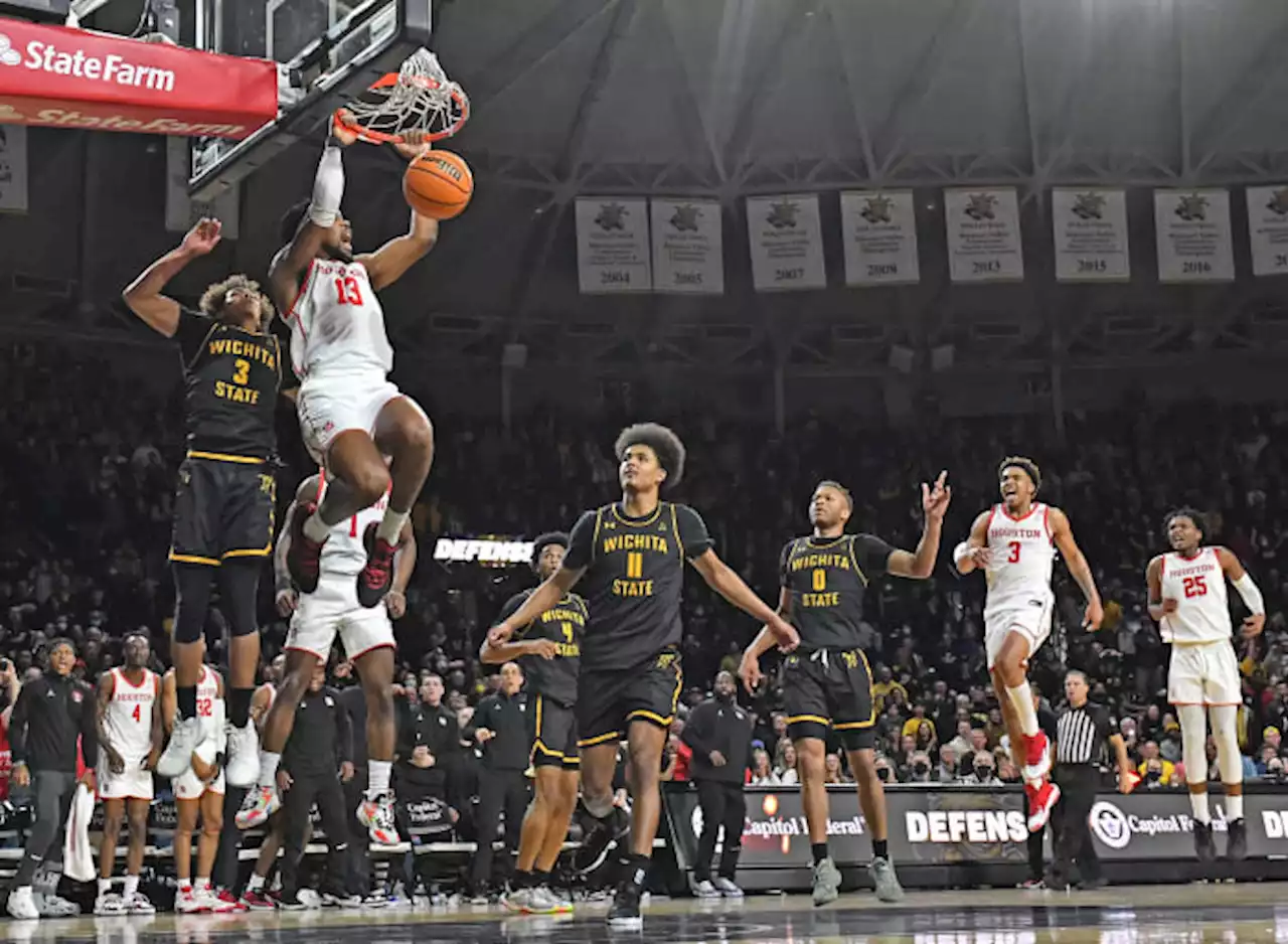 No. 14 Houston edges Wichita State 76-74 in double OT