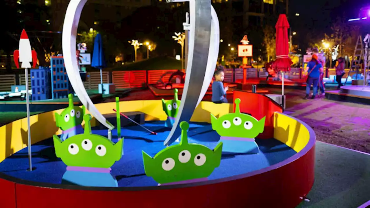 Pixar-themed putt-putt course is popping up in downtown San Antonio this spring