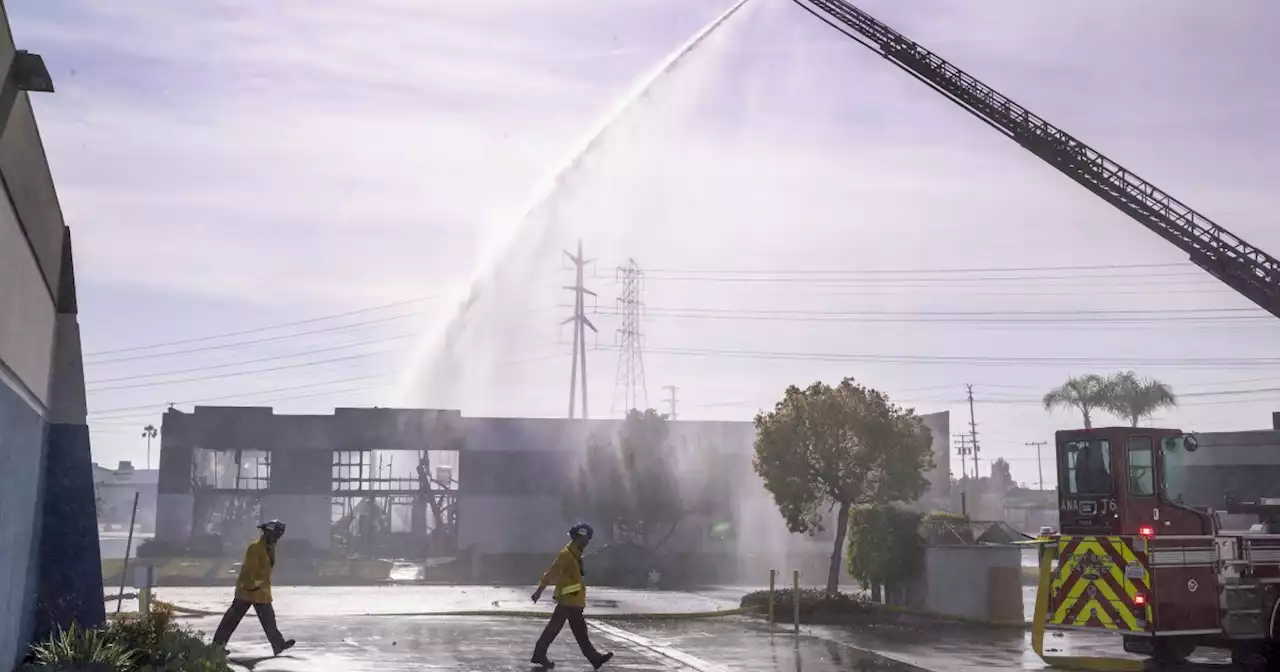 Illegal butane marijuana lab explodes near Knott's Berry Farm; 4 injured, including 2 firefighters