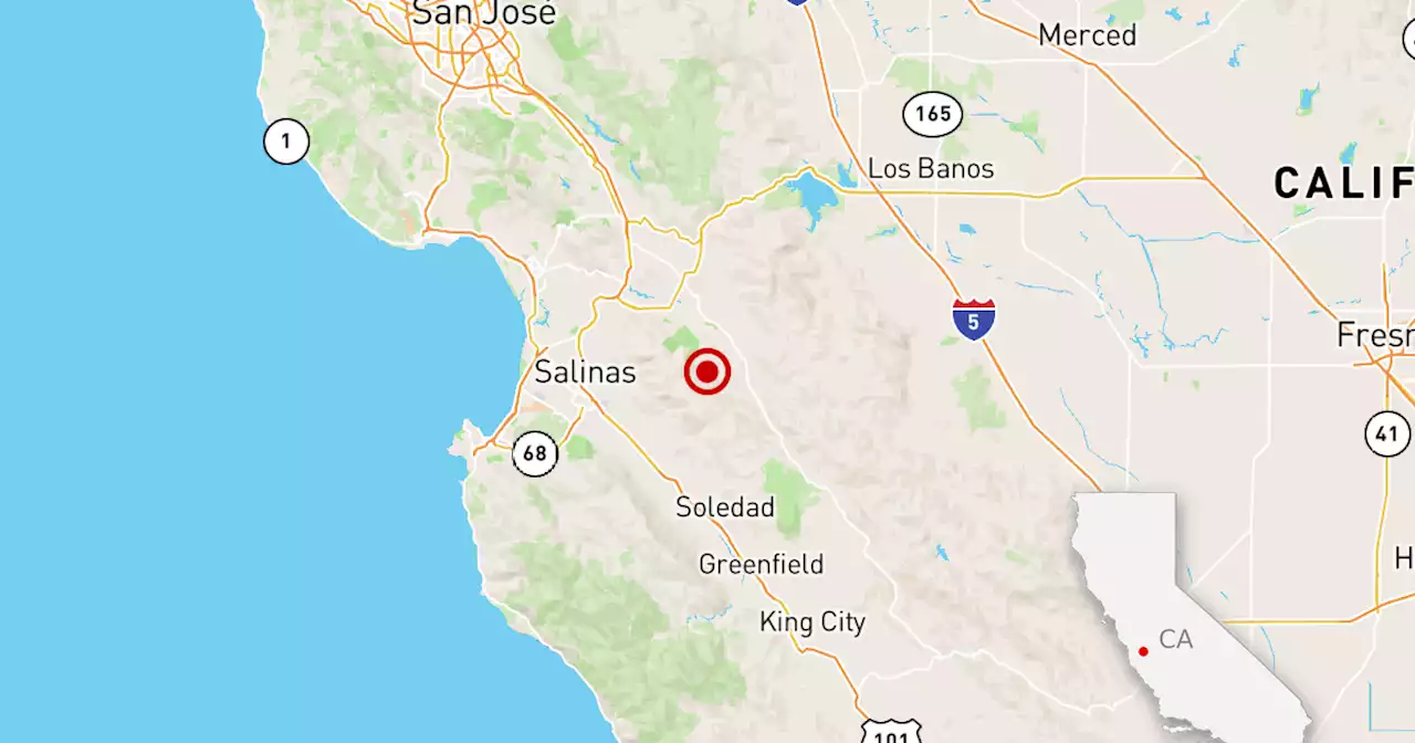 Magnitude 3.6 earthquake hits near Hollister, Calif.