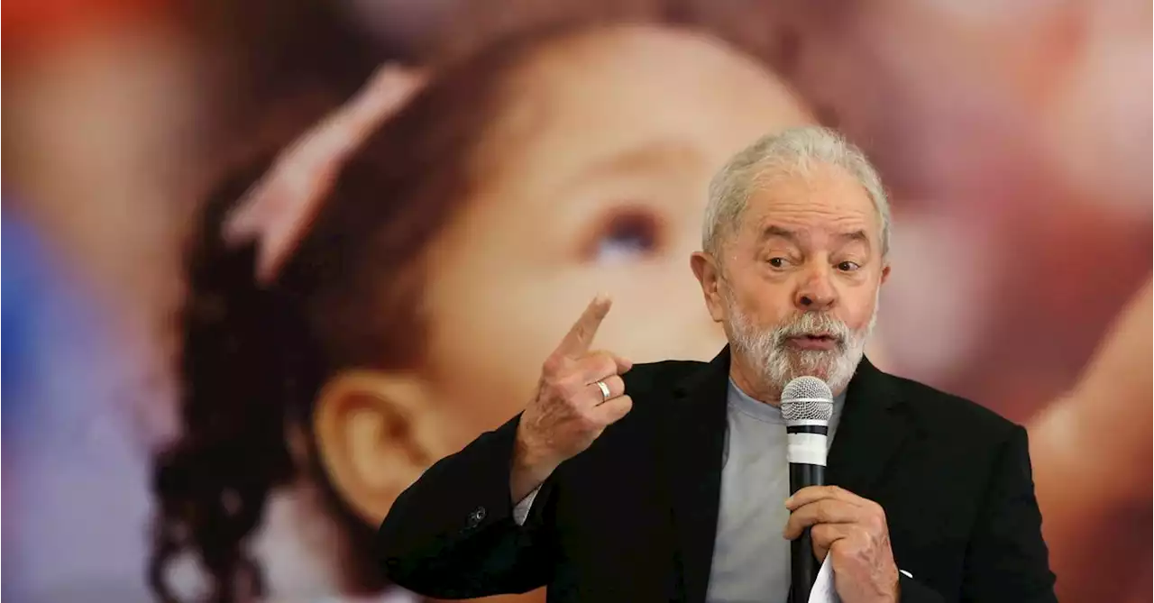 Lula holds healthy lead in Brazil presidential race, poll shows