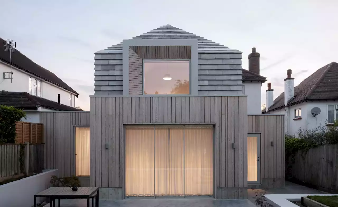 Hipped House extension is focused on space, light, and materials