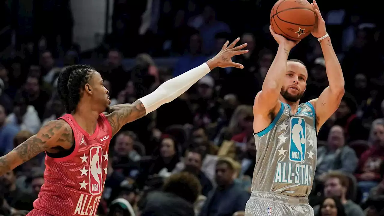 Curry sets 3s record, LeBron the winner in NBA All-Star Game