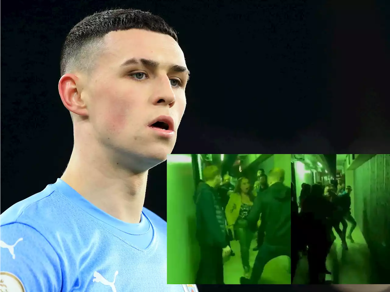 Video: Brutal puñetazo le dieron a la madre del jugador del Manchester City Phil Foden