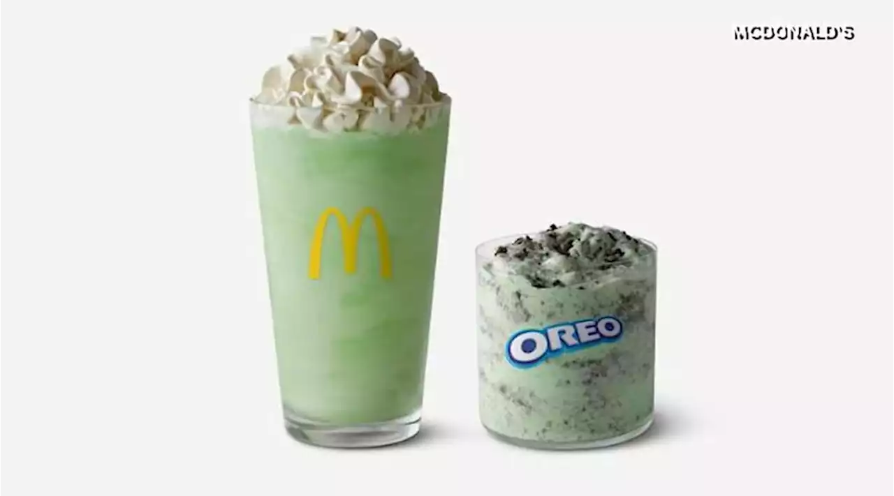 Shamrock Shakes are back at McDonald’s