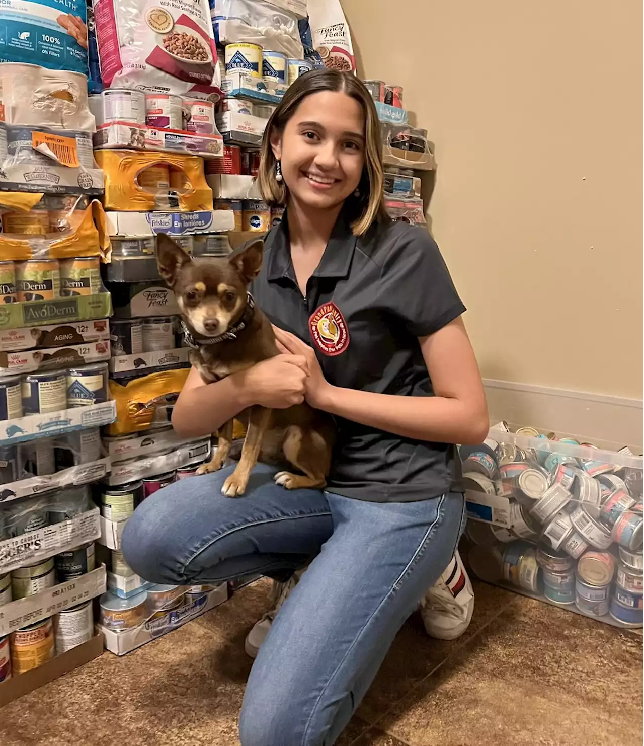 Valley teen delivering thousands of pounds of pet food to seniors in need