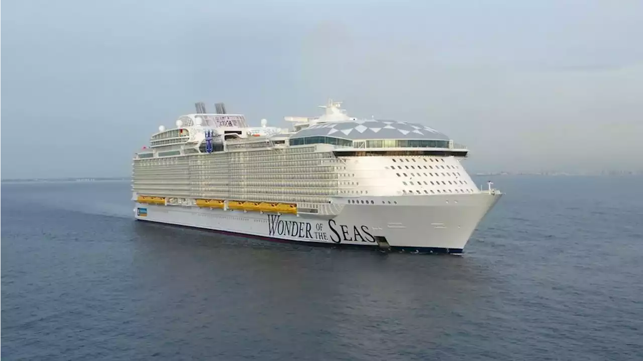 World’s largest cruise ship makes its debut