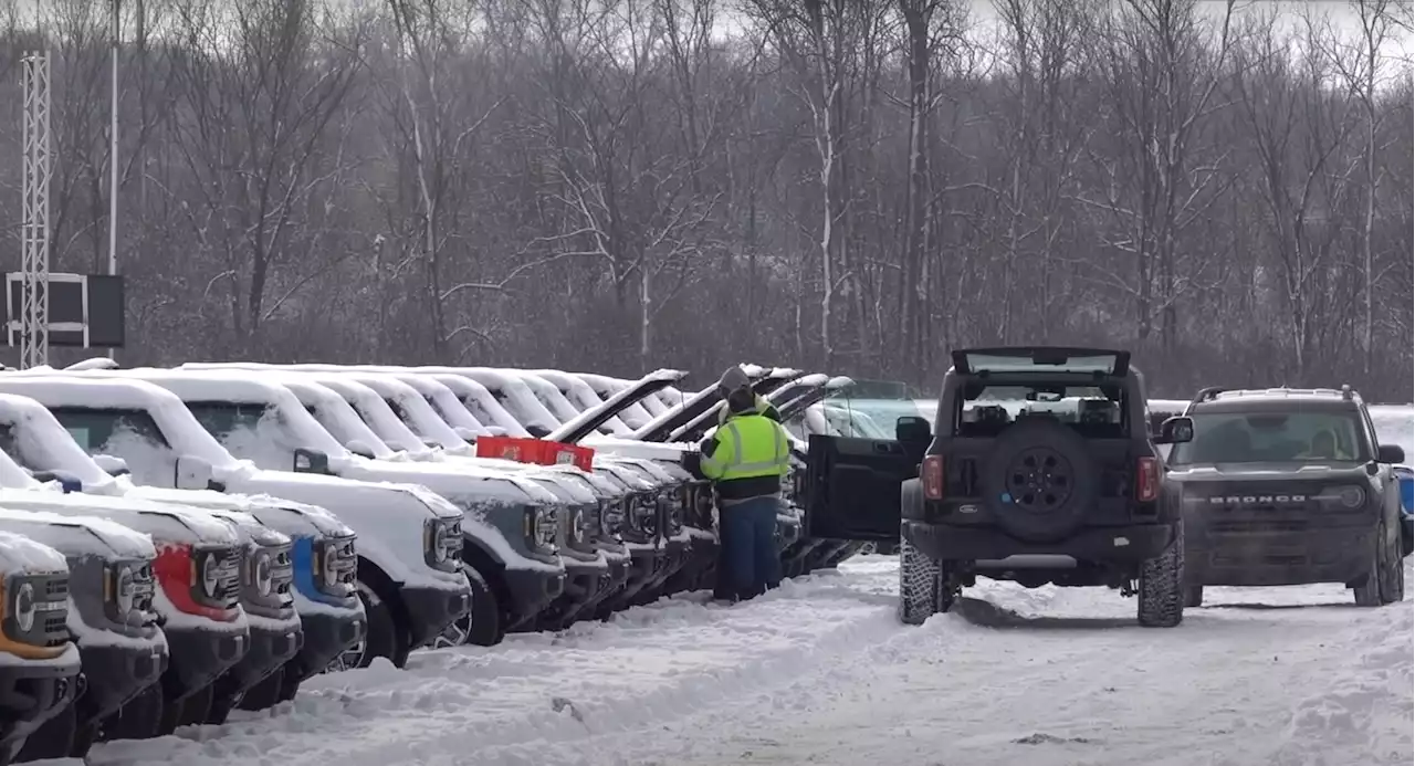 If You're Still Waiting For Your New Ford Bronco It Might Be Thawing In This Video | Carscoops