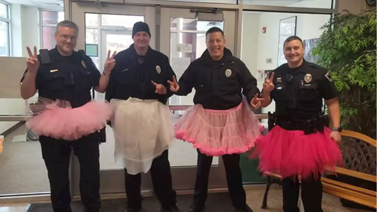 Police Officers In Northglenn Don Tutus For 'Twosday'