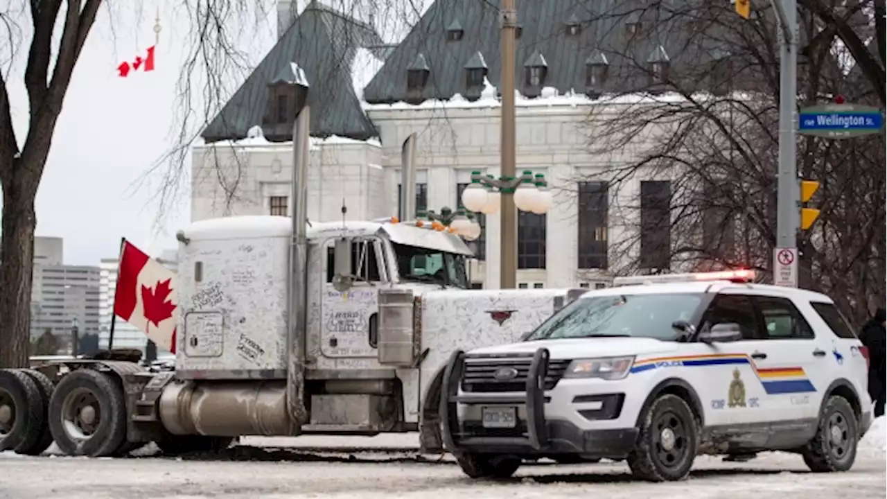 RCMP says it did not provide names of convoy donors to financial institutions