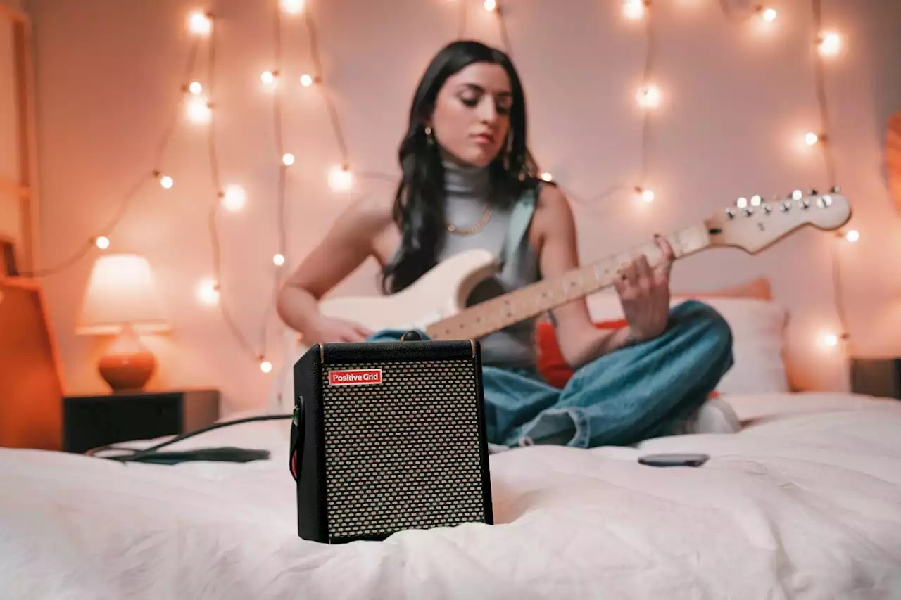 Positive Grid's tiny guitar amp is built for bedroom jam sessions | Engadget