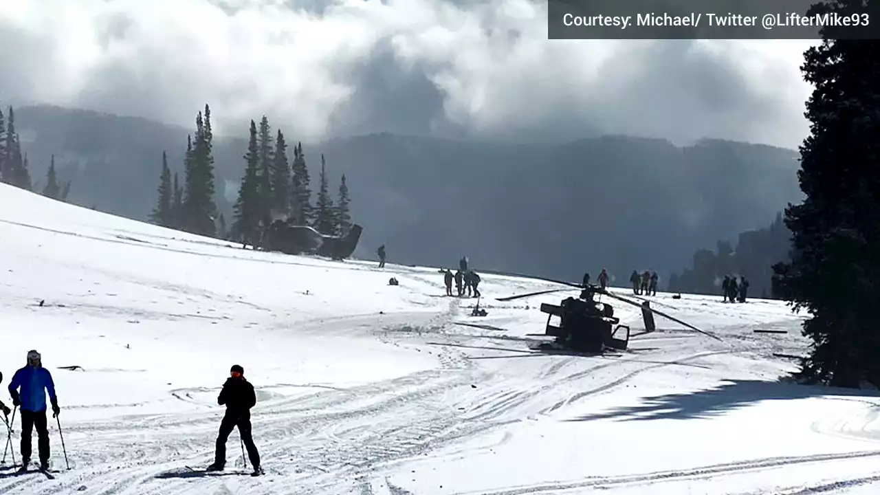 2 Black Hawk helicopters involved in training accident in Utah: National Guard