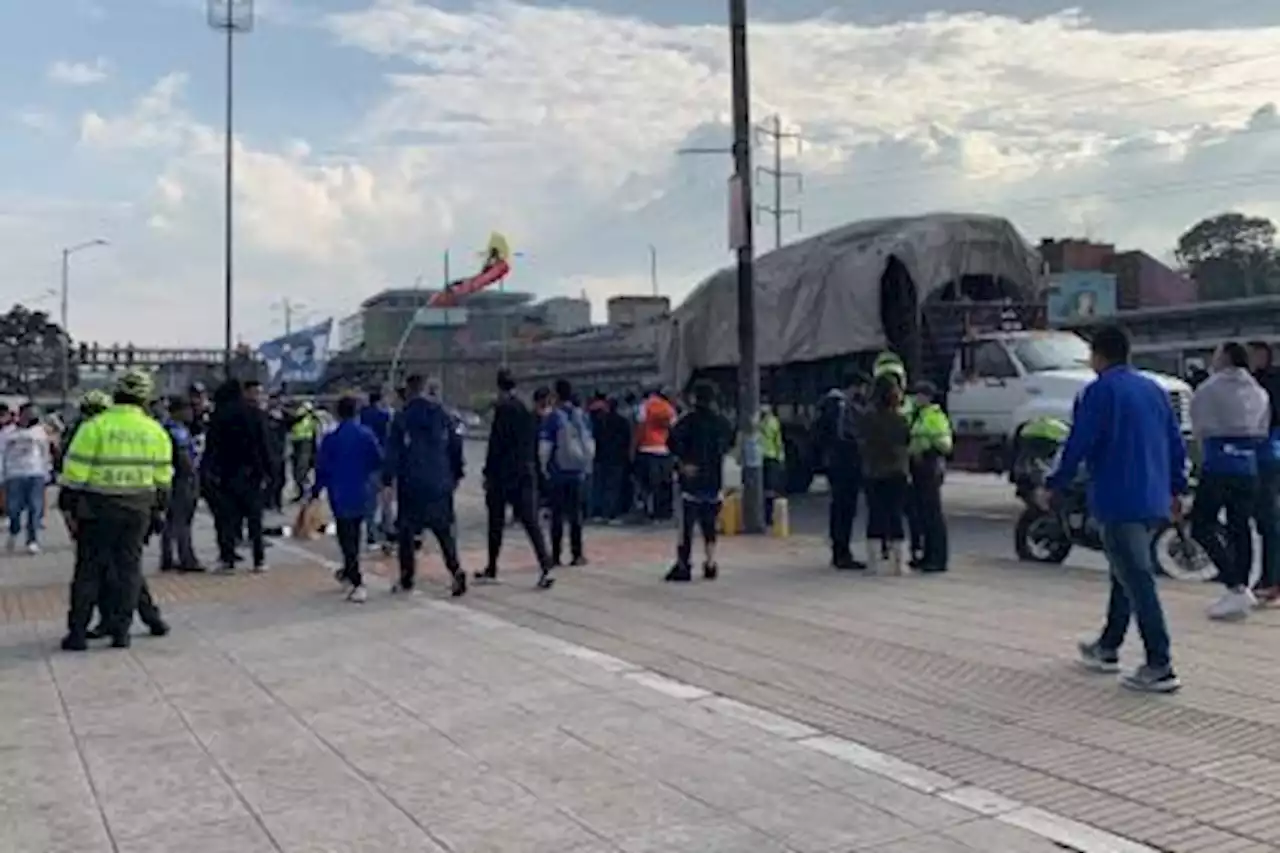 ¡Con tiempo a El Campín! Así está la movilidad en los alrededores