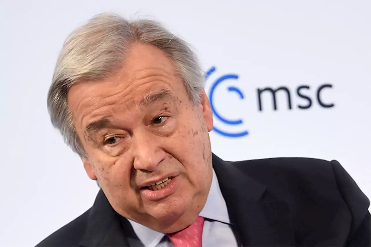 U.N. chief believes Russia has violated Ukraine's sovereignty