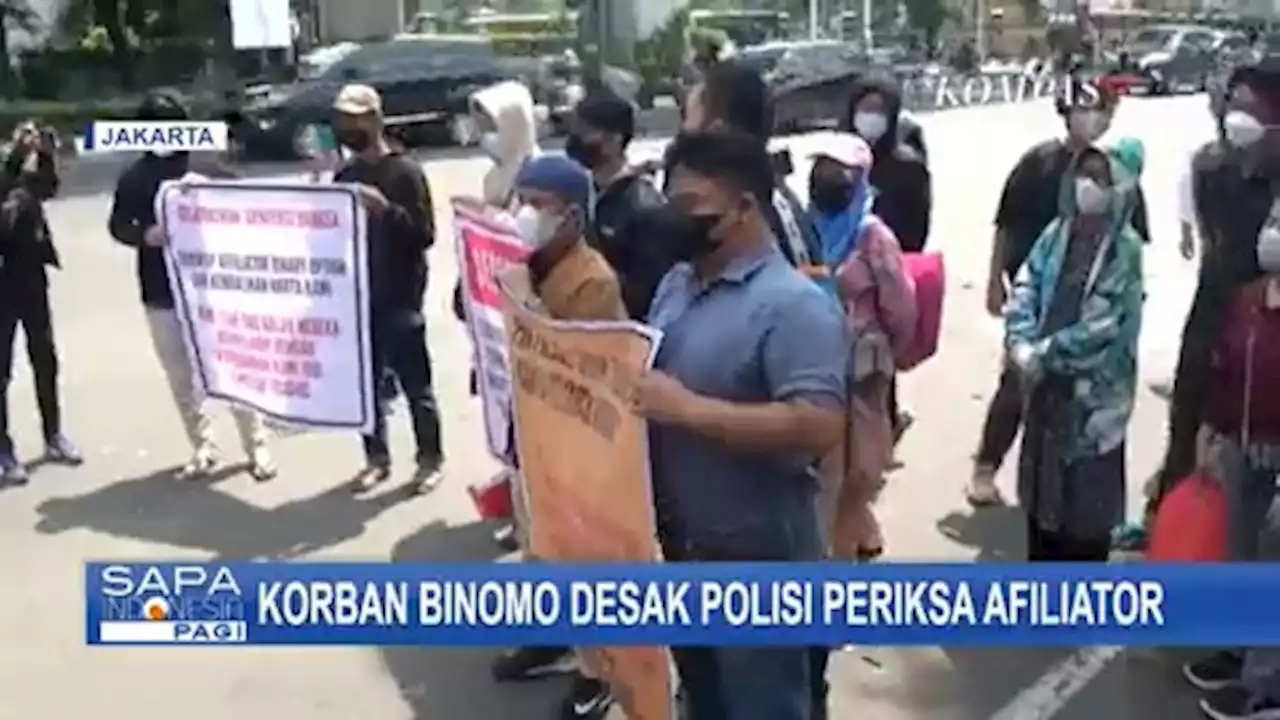 Berunjuk Rasa di Mabes Polri, Korban Investasi Binomo Desak Kepolisian Tetapkan IK Sebagai Tersangka