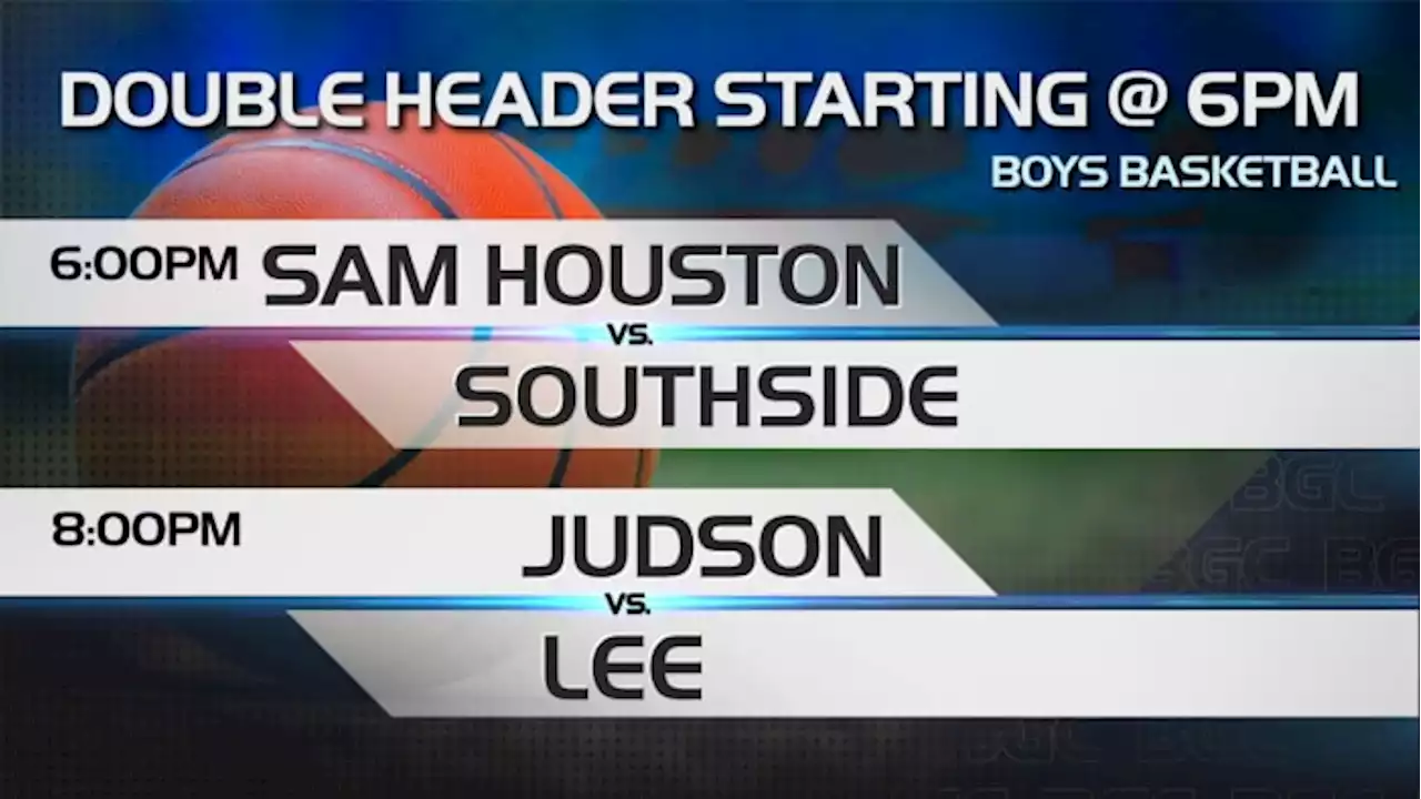 🏀 WATCH at 7:30 p.m.: High School Basketball, Judson vs L.E.E. - Boys