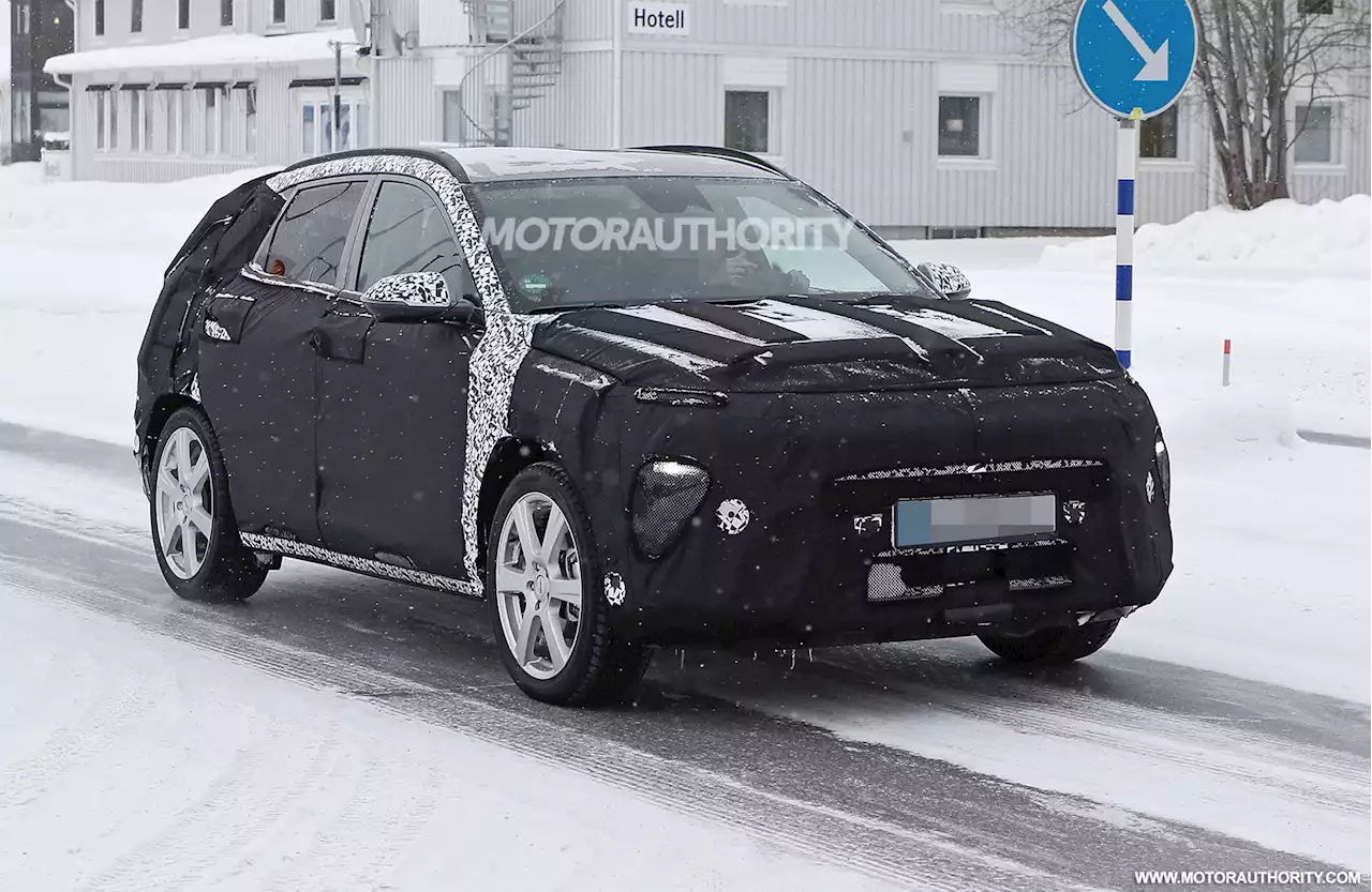 2024 Hyundai Kona spy shots: Subcompact's second generation spotted