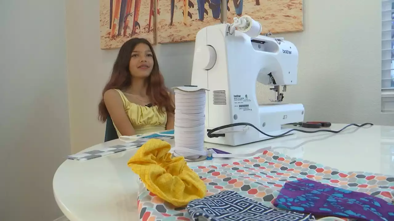 6th Grader Turns Sewing Success Into Goodwill