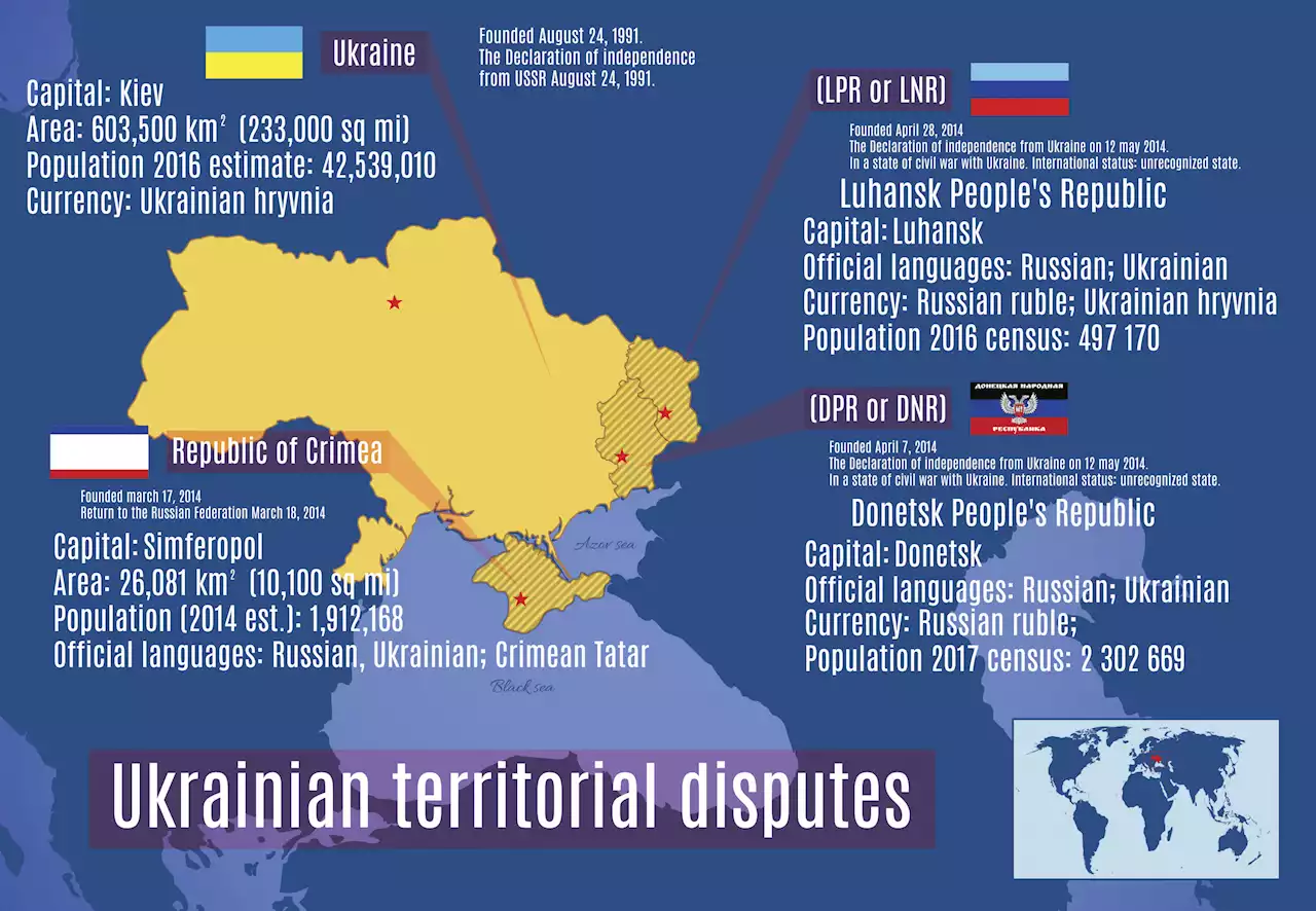 Ukraine Map—Putin's possible next moves in Donetsk, Luhansk explained