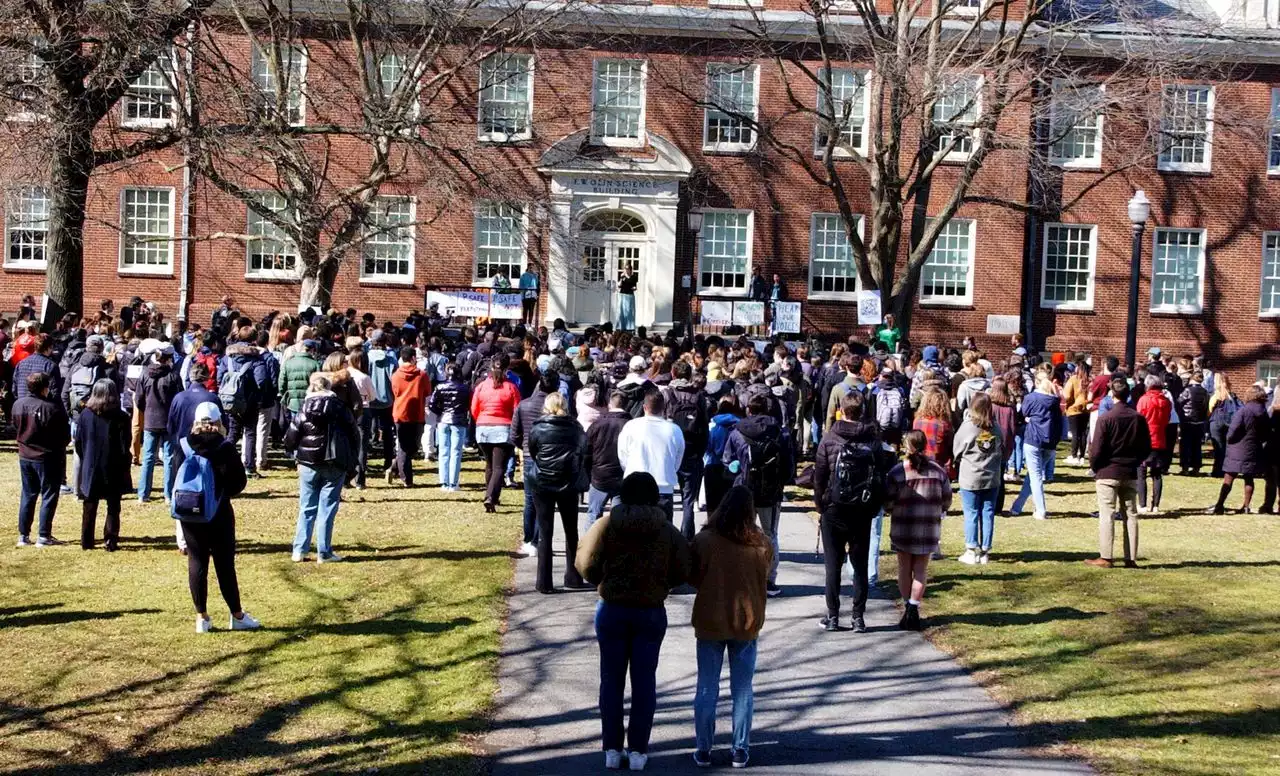 Bucknell students stage walkout, demand accountability from Public Safety, administration