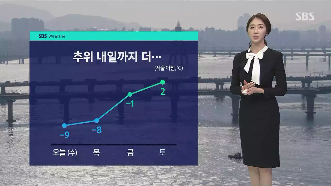 [날씨] 목요일 아침까지 추위…곳곳 눈 · 비, 대기 건조