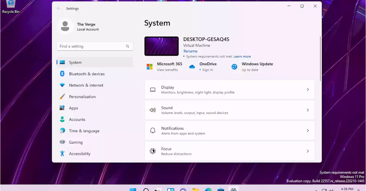 Microsoft is testing a Windows 11 desktop watermark for unsupported hardware