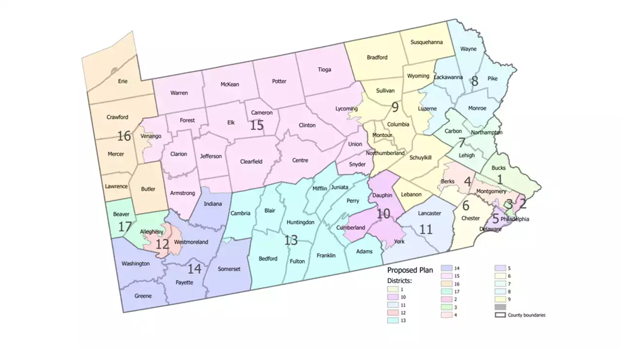 Pennsylvania Supreme Court picks new map of congressional districts