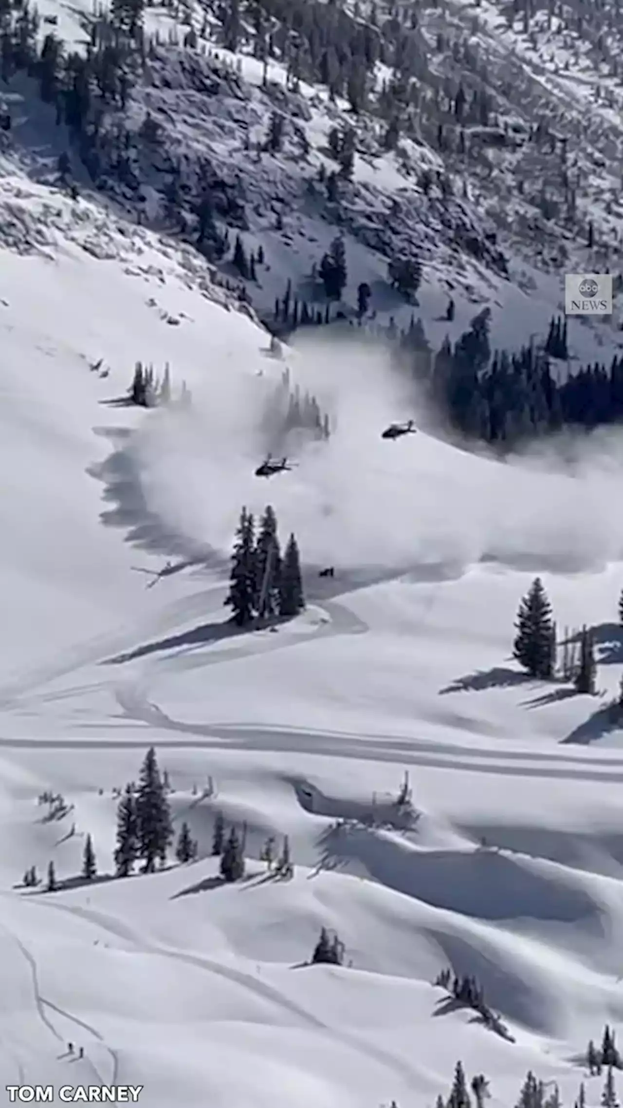 Helicopters crash near Utah ski resort in training accident