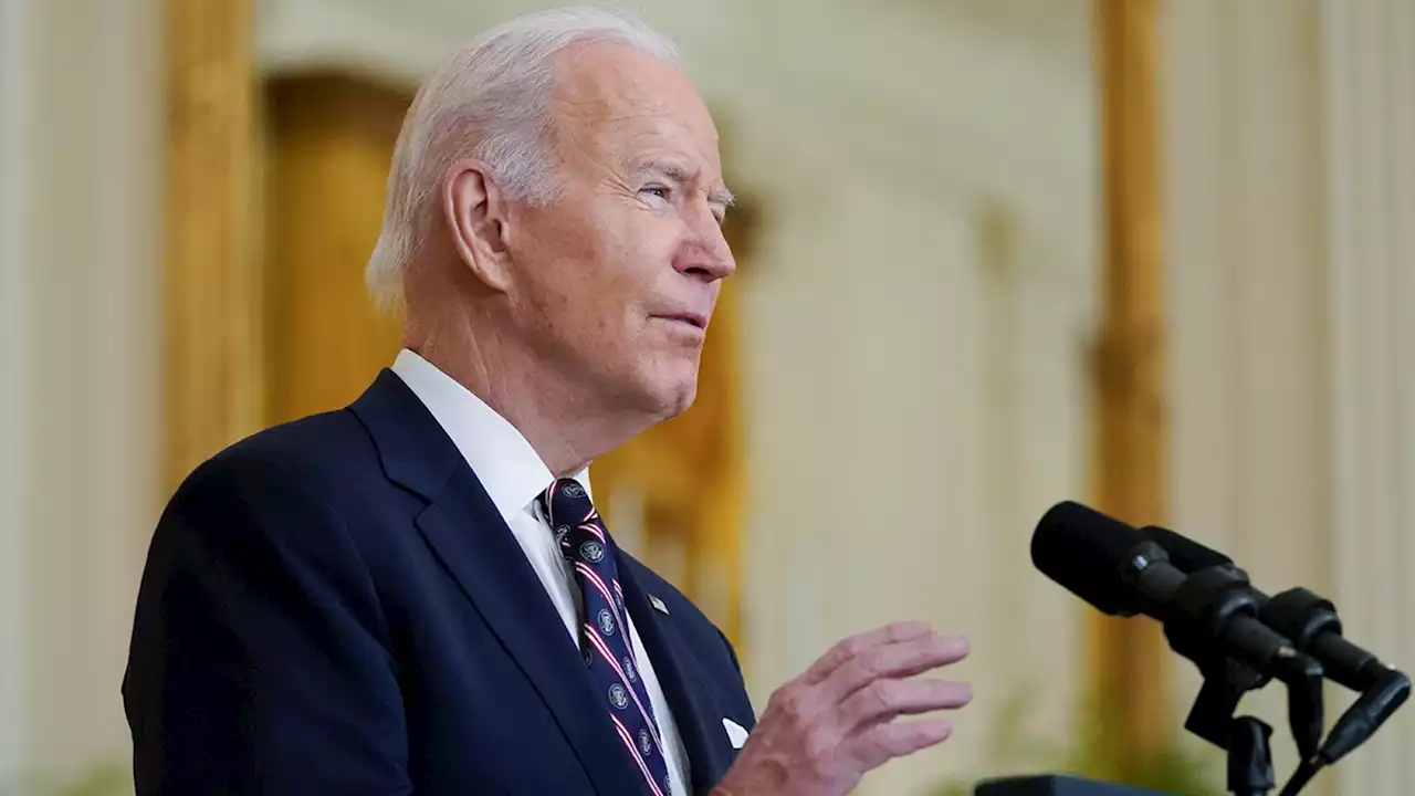 Biden announces new sanctions on Russia as Ukraine tensions escalate