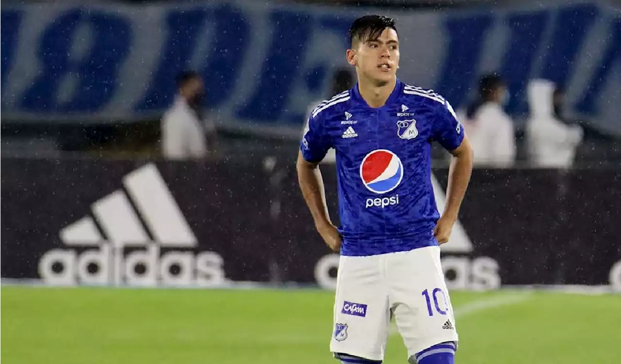 Inquietó, generó y fue líder pero no bastó: Daniel Ruiz, el mejor de Millonarios