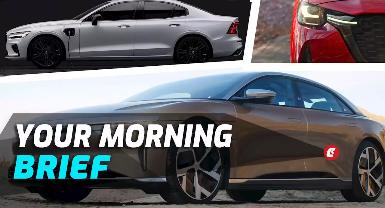 Lucid Air Recalled, Mazda CX-60 Teaser, And Volvo S60 Black Edition: Your Morning Brief | Carscoops