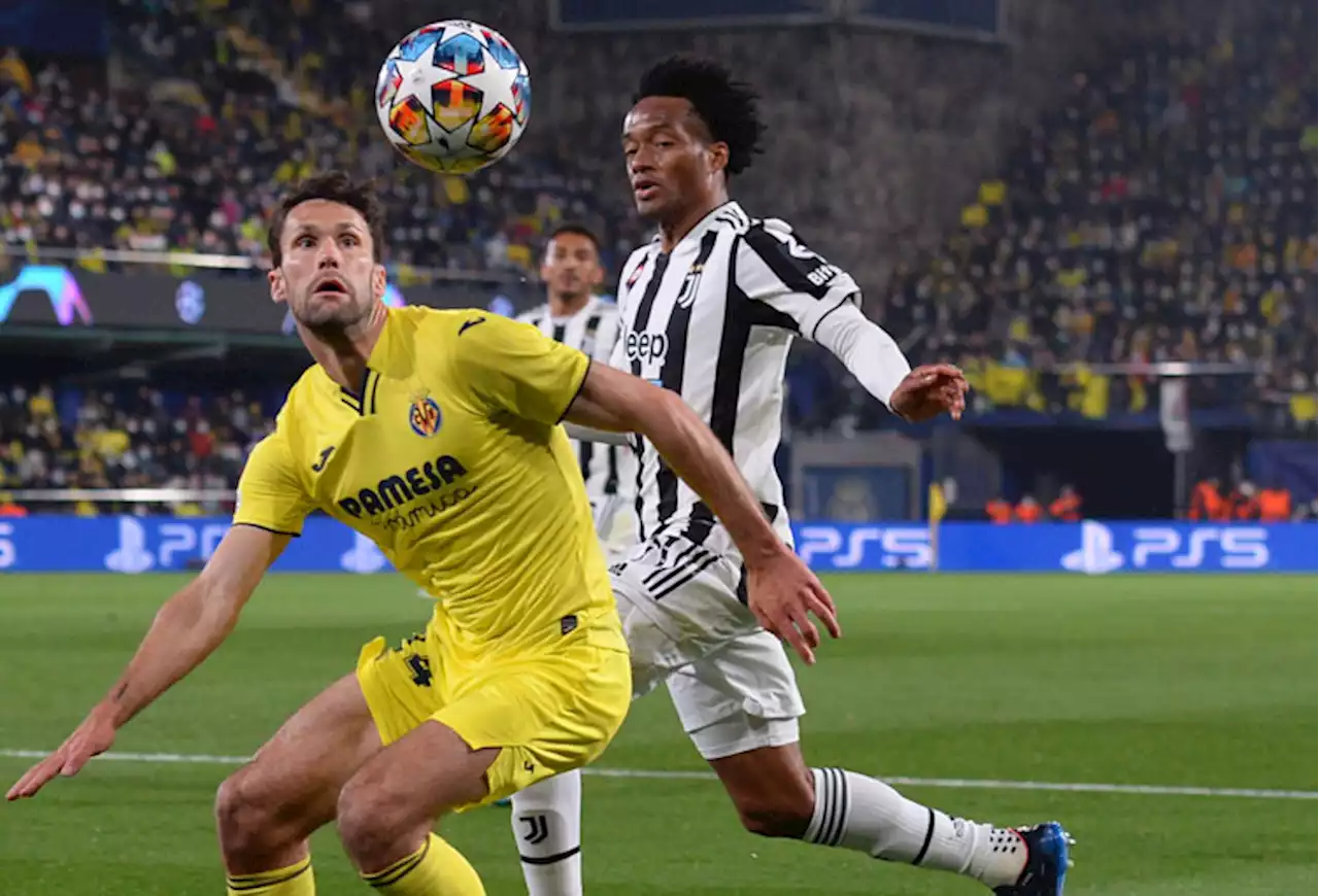 Cuadrado: tercer colombiano que lo logra en Champions y resultado ante Villarreal