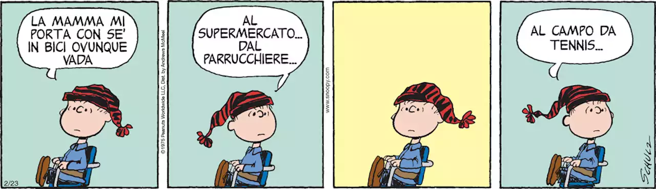 Peanuts 2022 febbraio 23 - Il Post