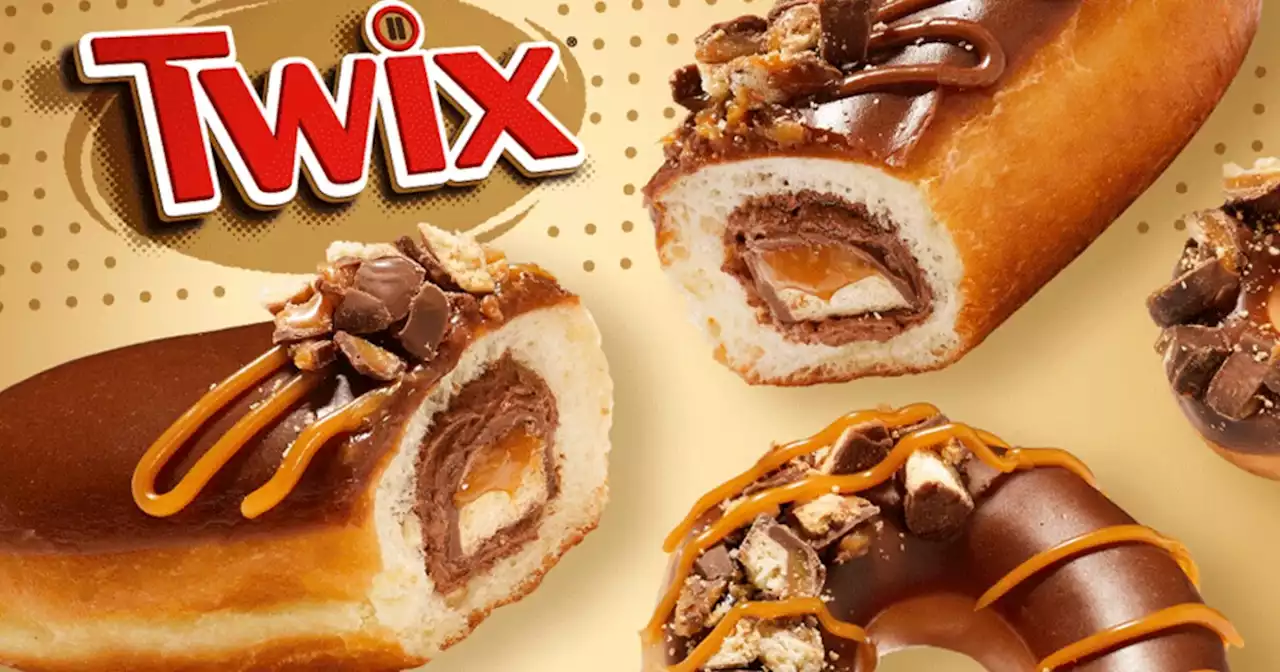 Krispy Kreme releases exclusive Twix doughnuts, only available for limited time