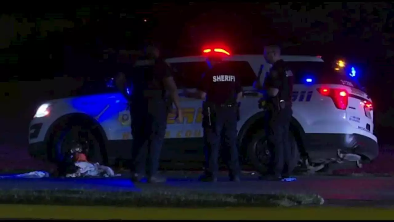 77-year-old man struck by deputy patrol car while walking on Clay Road in Katy, HCSO says