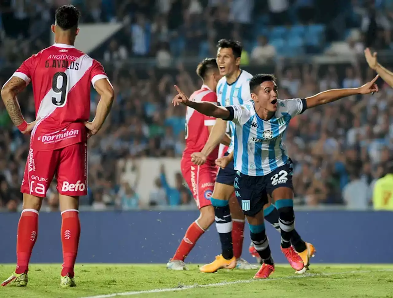 Racing encontró la pólvora y pasó por encima de Argentinos Juniors