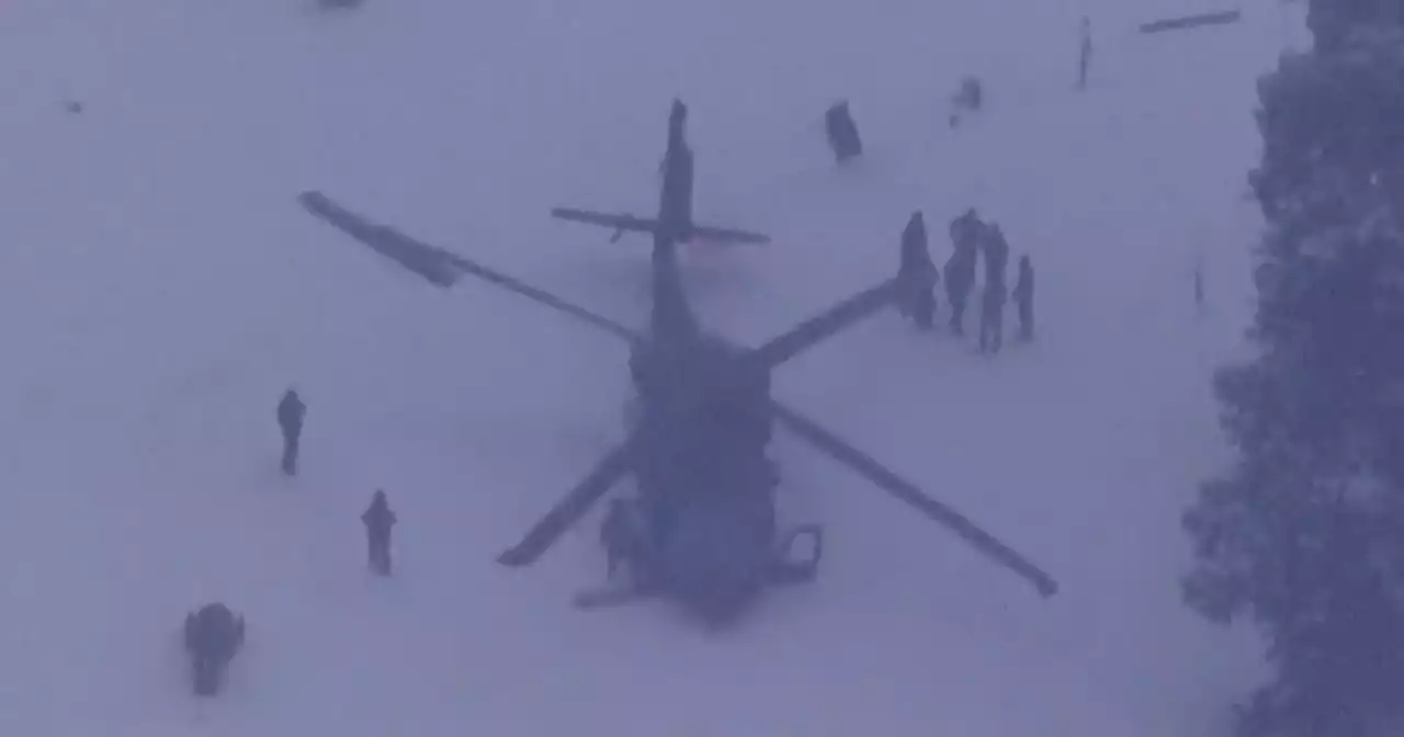 2 Blackhawk helicopters crash near Utah ski resort