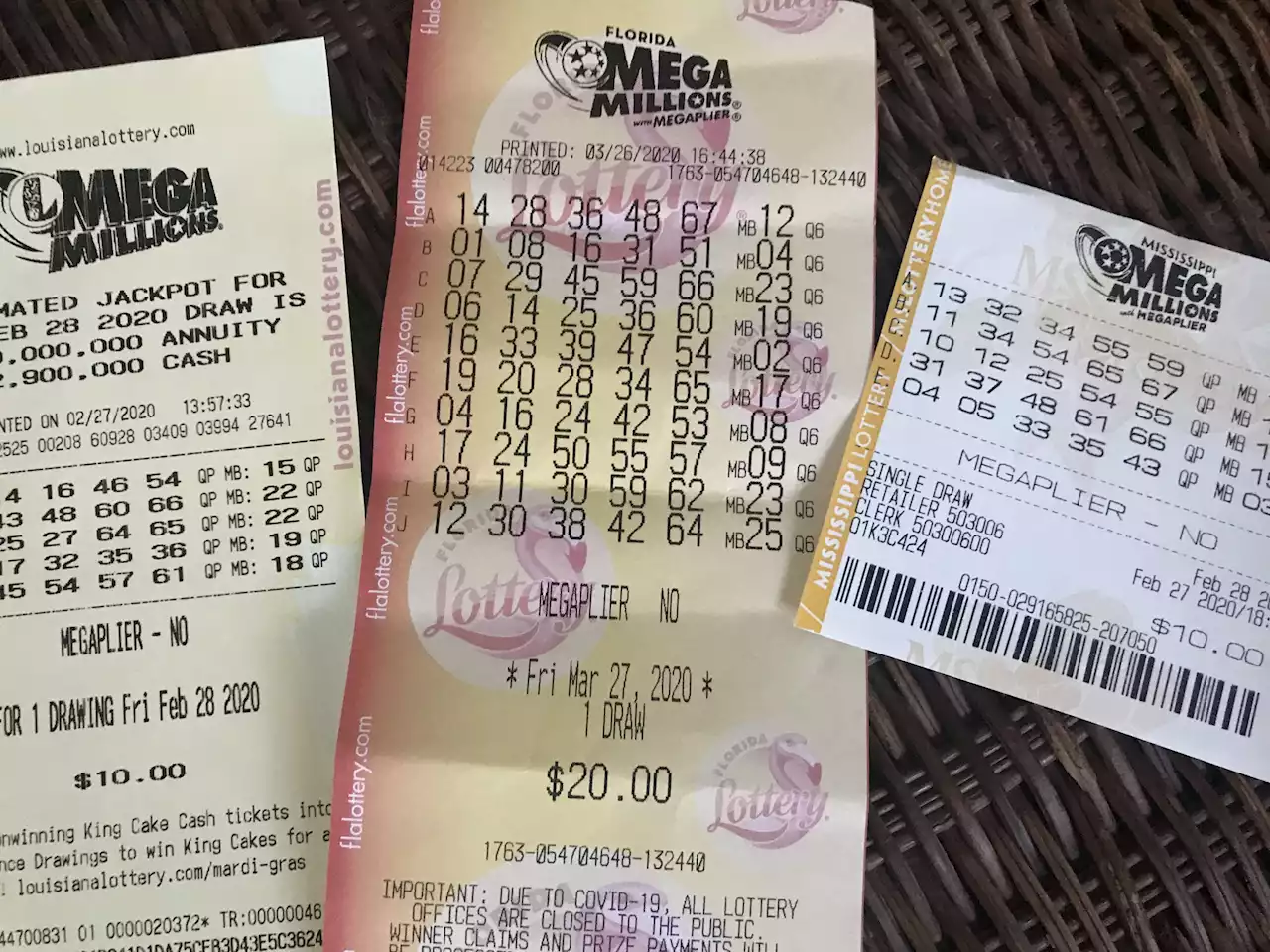 Mega Millions drawing for 02/22/22, Tuesday jackpot is $75 million