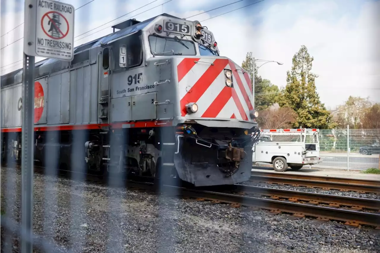 Commuter train strikes and kills person in San Mateo