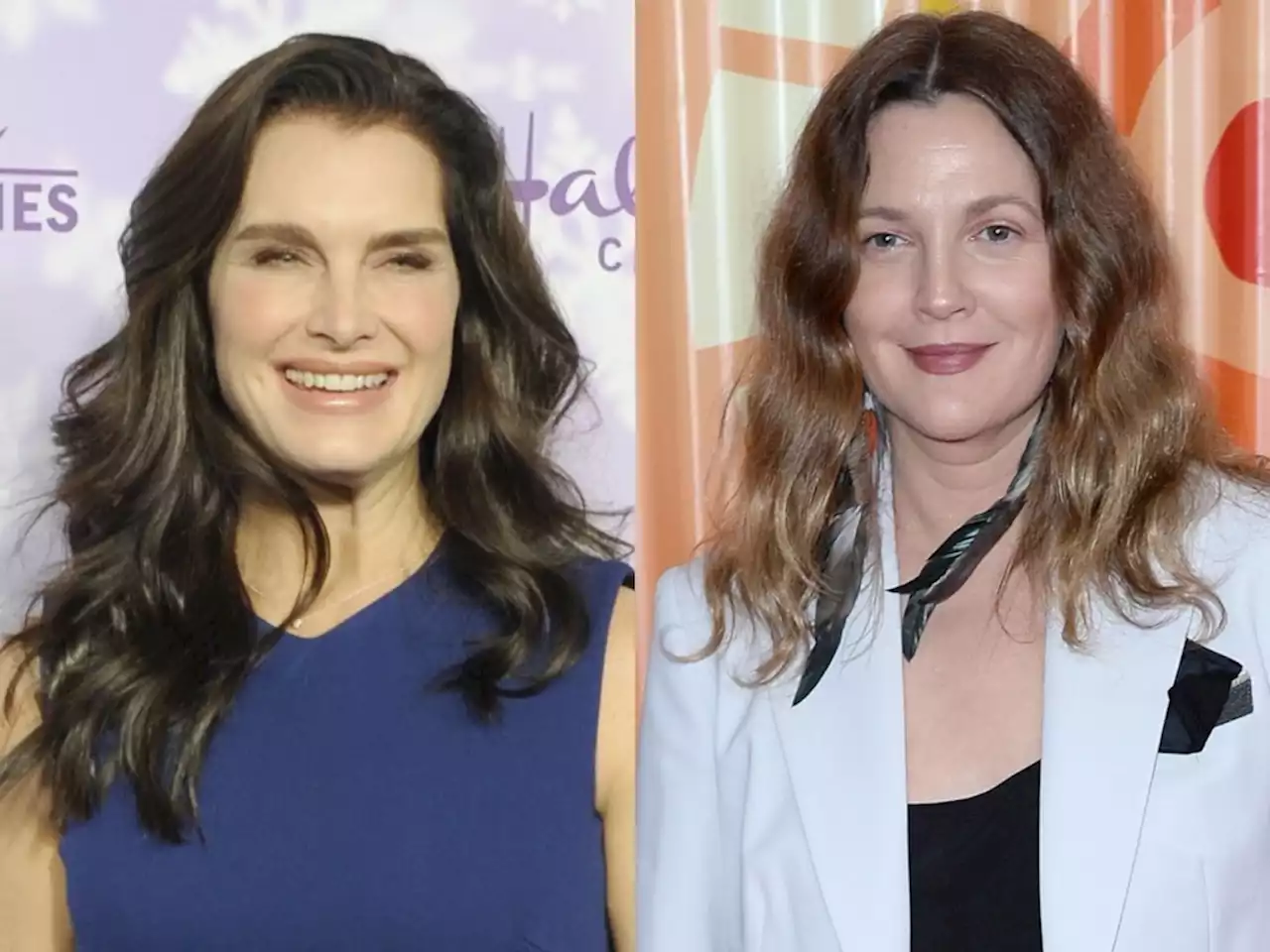 Brooke Shields & Drew Barrymore Are Our Favorite Hollywood Besties in This Gorgeous Fresh-Faced Pic Together