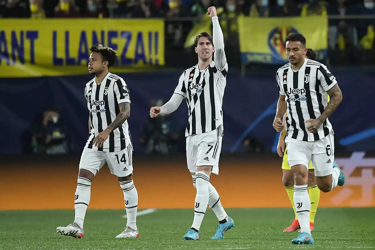 Villarreal hold Juventus after Vlahovic early strike