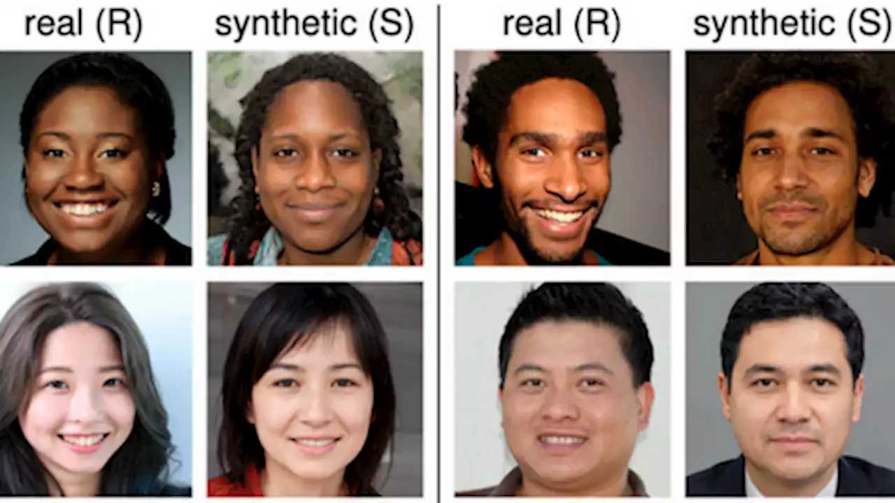 We can’t tell apart deepfakes from real people but we ‘trust’ them more