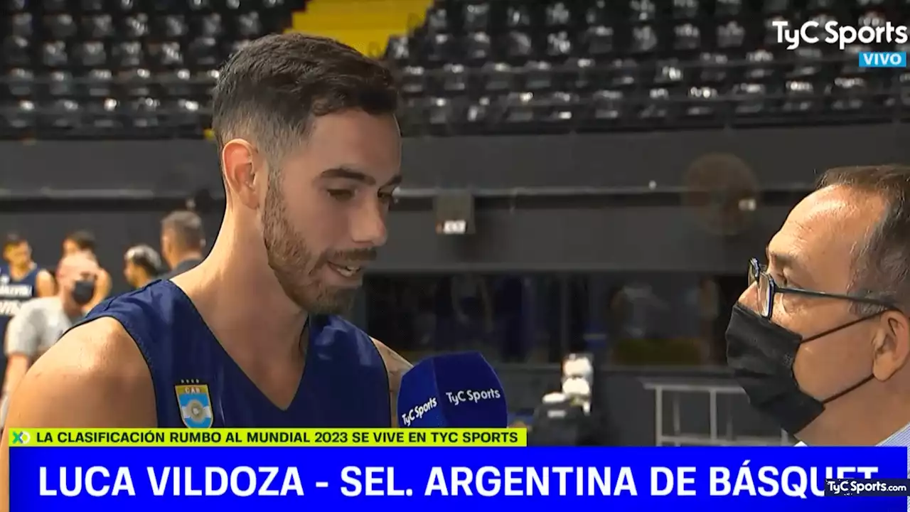 La confesión de Luca Vildoza por su vuelta a la Selección Argentina de básquetbol - TyC Sports